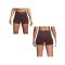 Nike 365 3in Short Damen Grün F227 - gruen