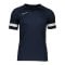 Nike Academy 21 T-Shirt Blau Weiss F451 - blau