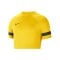 Nike Academy 21 T-Shirt Kids Gelb Schwarz F719 - gelb