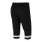 Nike Academy 21 3/4 Hose Schwarz Weiss F010 - schwarz