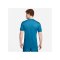 Nike Academy 3D Logo T-Shirt Blau Schwarz F457 - blau