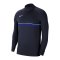 Nike Academy 21 Drill Top Blau Weiss F453 - blau