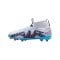 Nike Air Zoom Mercurial Superfly IX Pro FG Blast Weiss Blau Pink F146 - weiss