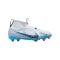 Nike Air Zoom Mercurial Superfly IX Pro FG Blast Weiss Blau Pink F146 - weiss
