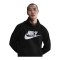 Nike Club Hoody Schwarz - schwarz