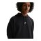 Nike Club Oversized Hoody Schwarz F010 - schwarz