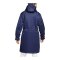 Nike Club Stadium Parka Jacke Blau Weiss F410 - blau