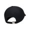 Nike Club Unstructured Metal Swoosh Cap F010 - schwarz