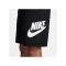 Nike Club Woven Short Schwarz Weiss F010 - schwarz