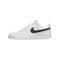 Nike Court Vision Low BE Damen Weiss Schwarz F101 - weiss