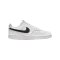 Nike Court Vision Low BE Damen Weiss Schwarz F101 - weiss