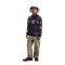 Nike FA England Torwarttrikot Langarm Hollywood Kids Schwarz F010 - schwarz