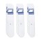 Nike Essential Crew Stripe Socken 3er Pack F105 - weiss