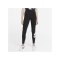 Nike Essentials Leggings Damen Schwarz Weiss F010 - schwarz