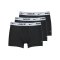 Nike Essential Cotton Stretch Trunk 3 Boxershort Schwarz F6D7 - schwarz