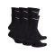 Nike Everyday Cushion Crew 6er Pack Socken F010 - schwarz