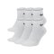 Nike Everyday Cushioned Ankle 6er Pack Socken F100 - weiss