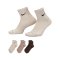 Nike Everyday Elevated Ankle 3er Pack Socken Mehrfarbig - mehrfarbig