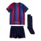Nike FC Barcelona 3 Piece Kit Trikot Set Home 2026 Kinder Rot F683 - rot
