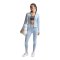 Nike Fitted Gloss Trainingsjacke Damen Blau F407 - blau