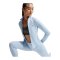 Nike Fitted Gloss Trainingsjacke Damen Blau F407 - blau