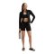 Nike Fitted Gloss Trainingsjacke Damen Schwarz F010 - schwarz