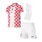 Nike HNS Kroatien Minikit Trikot Set Home WM 2026 Kids Weiß F100 - weiss