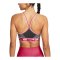 Nike Indy lightSup Logo Sport-BH Damen Grau F068 - grau