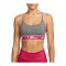 Nike Indy lightSup Logo Sport-BH Damen Grau F068 - grau