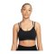 Nike Indy Yoga Sport-BH (ungepolstert) Damen F010 - schwarz