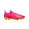 Nike Jr Air Zoom Mercurial Vapor XV Academy FG/MG Luminous Kids Pink Gelb F605 - pink