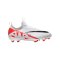 Nike Jr Air Zoom Mercurial Vapor XV Academy FG/MG Ready Kids Rot Weiss Schwarz F600 - rot