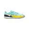 Nike Jr Phantom GT2 Academy IC Halle Kids Lucent Türkis Gelb F407 - tuerkis