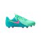 Nike Jr Phantom GX II Academy FG/MG Phantom Vortex Kids Grün Schwarz F300 - gruen