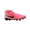 Nike Jr Phantom Luna II Academy FG/MG Mad Brilliance Kids Rot Schwarz F600 - rot