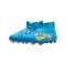 Nike Jr Air Zoom Mercurial Superfly IX Academy FG/MG Mbappe Signature Kids Blau F400 - blau