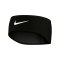 Nike Knit Stirnband Schwarz Weiss F091 - schwarz