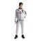 Nike KNVB Niederlande Tech Fleece Kapuzenjacke Kids Grau F025 - grau