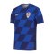Nike HNS Kroatien Authentic Trikot Away EM 2024 Blau Weiss F405 - blau