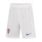 Nike Kroatien Short EM 2024 Kids Weiss Blau F100 - weiss