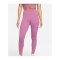 Nike Luxe Mid-Rise Leggings Running Damen Rot F507 - rot