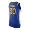 Nike Golden Stat Warriours Stephen Curry Authentic Icon Trikot Blau F498 - blau