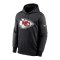 Nike Nfl Kansas City Chiefs Prime Logo Therma Hoody Schwarz FKX001 - schwarz