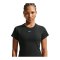 Nike NSW Rib T-Shirt Damen Schwarz F010 - schwarz