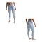 Nike One High Rise Leggings Damen Blau F407 - blau