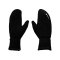 Nike One Therma-Fit Fleece Mittens Handschuhe Kids Schwarz F010 - schwarz