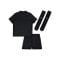 Jordan Paris Saint-Germain Minikit 4th Trikot Set 2025/2026 Kids Schwarz F045 - schwarz