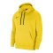 Nike Park 20 Fleece Hoody Gelb Schwarz F719 - gelb
