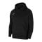 Nike Park 20 Fleece Hoody Kids Schwarz Weiss F010 - schwarz