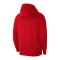 Nike Park 20 Fleece Kapuzenjacke Rot Weiss F657 - rot